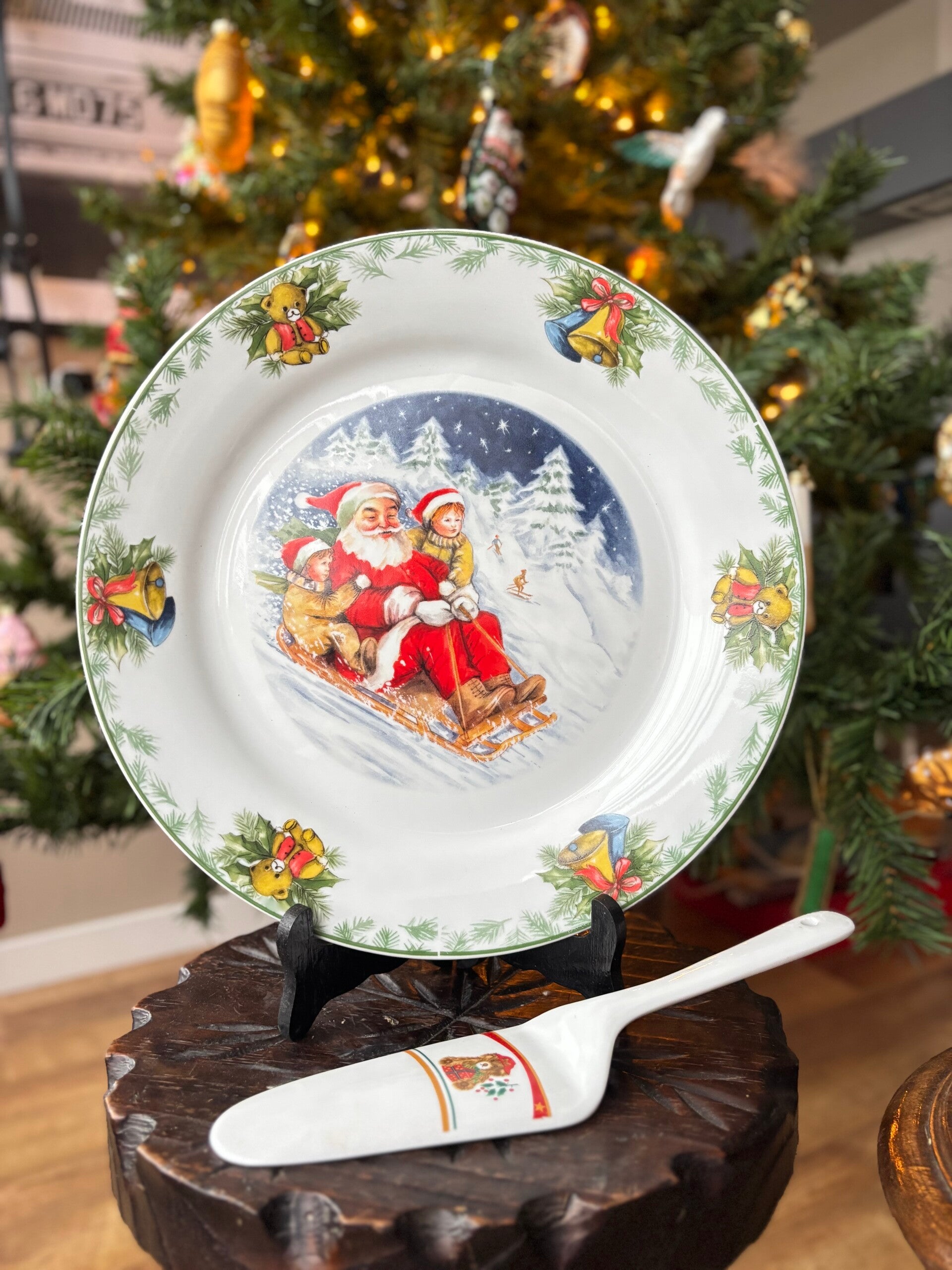 Taart set Siaki porcelain