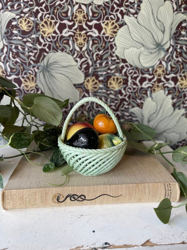 Aardewerk fruitmand