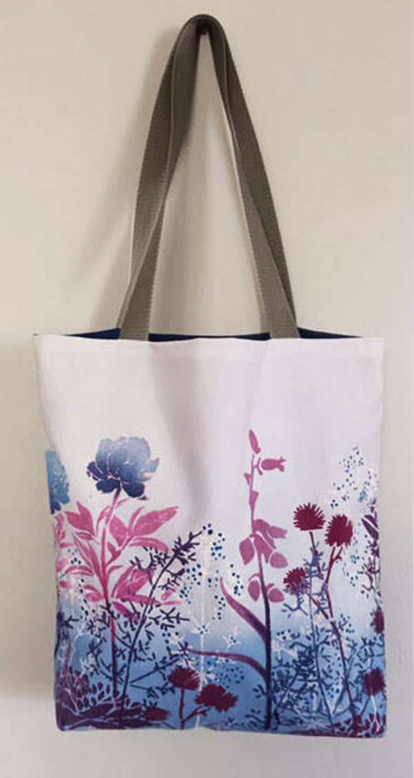 Sac en tissu imprimé