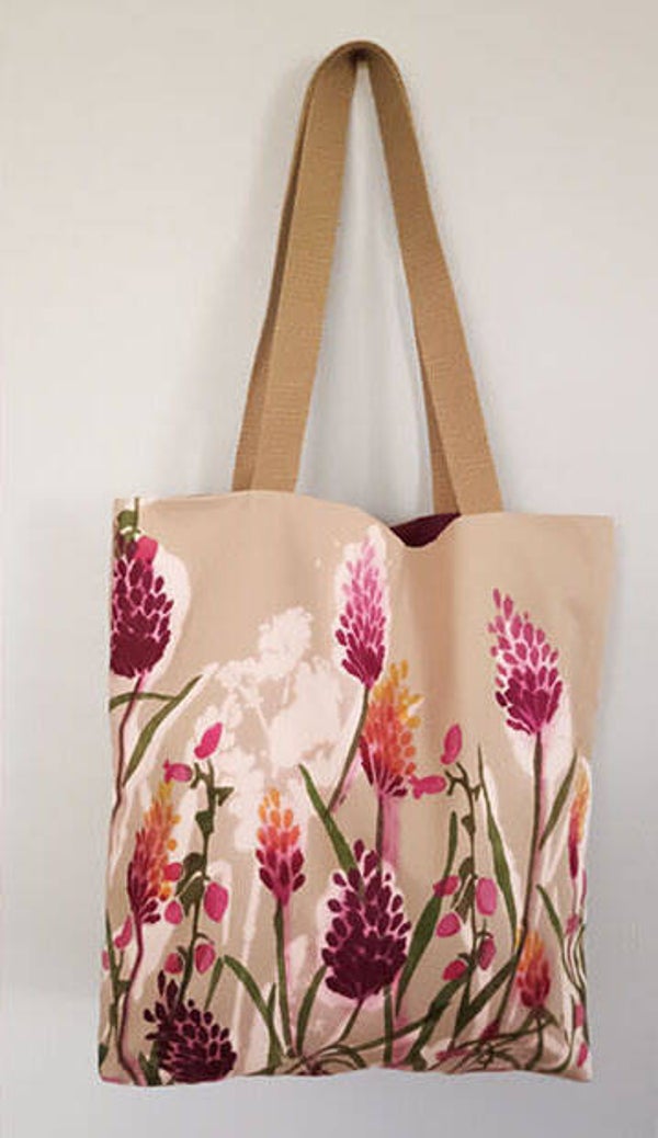 Sac en tissu imprimé