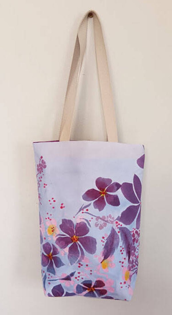 Sac en tissu imprimé