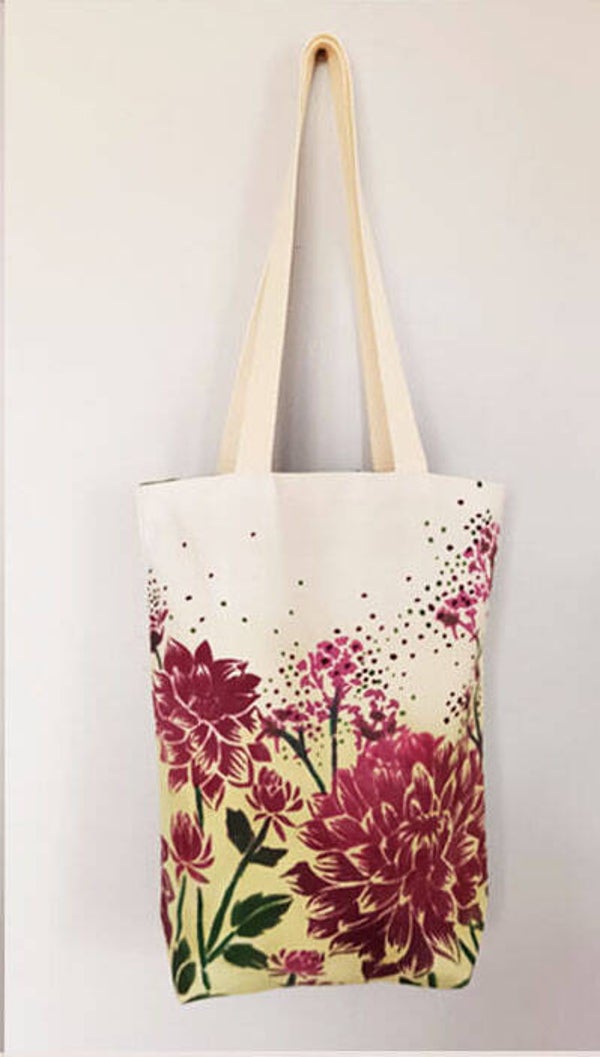 Sac en tissu imprimé