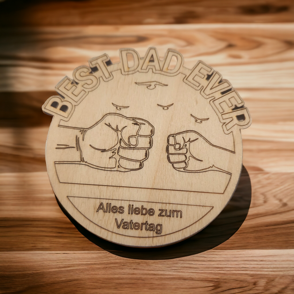Untersetzer Best Dad Ever