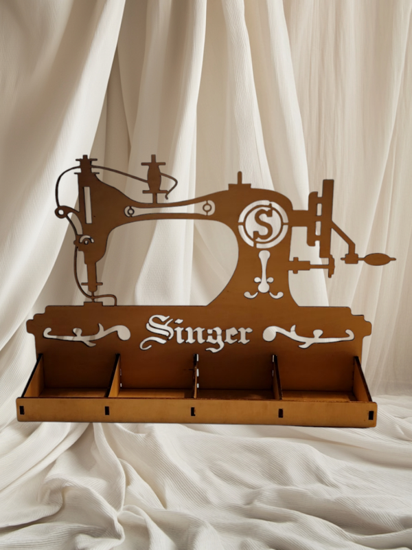 Dekorativer Organizer für Nähzubehör - Singer - Design