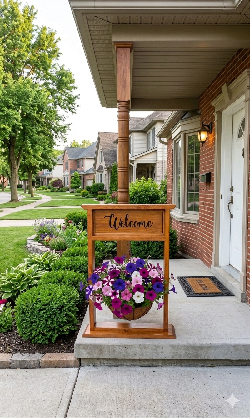 Personalized/Custom Hanging Plant Stand