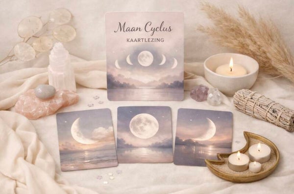 Maan cyclus kaartlezing - De energie van de nieuwe maan én de volle maan in één krachtige combinatie