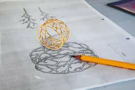 Schets sieraad ontwerpen