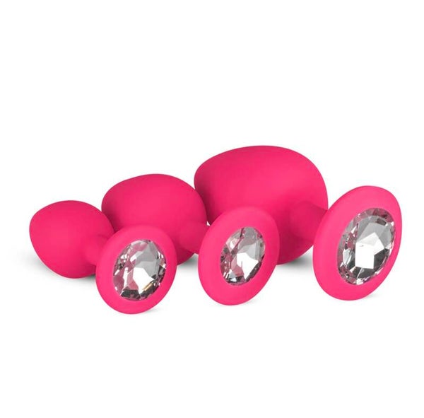 Easy Toys - Diamond Plug Set - Pink - B23.6