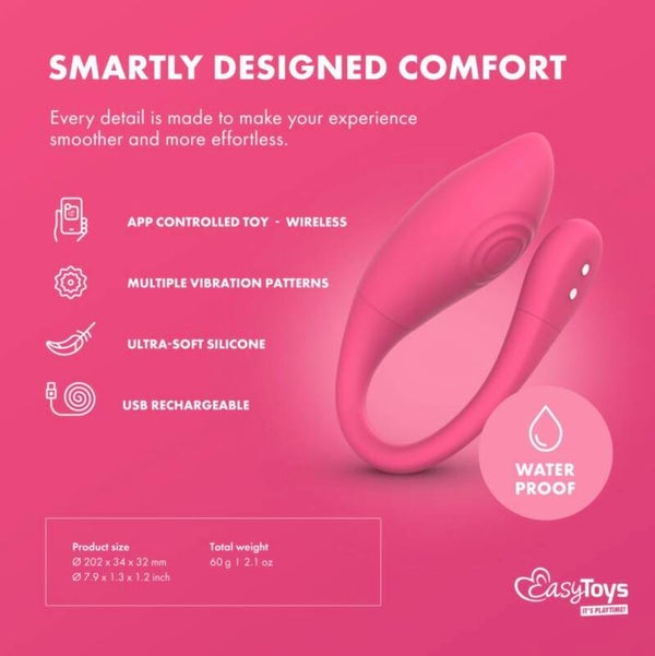 Easy Toys - Vibrating Egg - ARIA - App Controlled - B23.7
