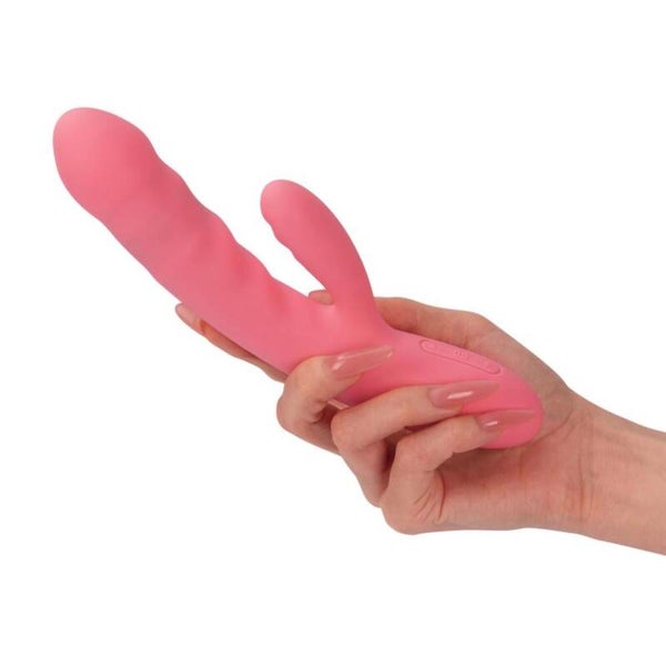 SVAKOM - Thrusting Rabbit Vibrator - AVERY - Pink - B23.8