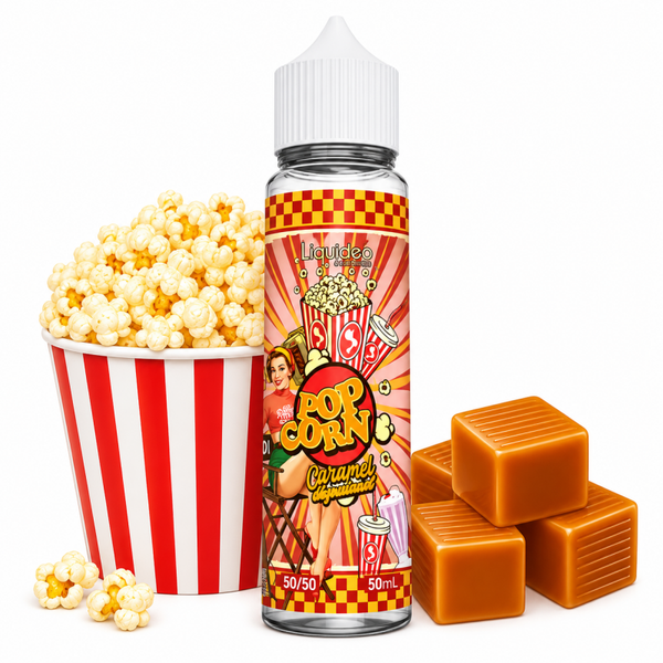 E-liquide Pop Corn Liquideo 50ml