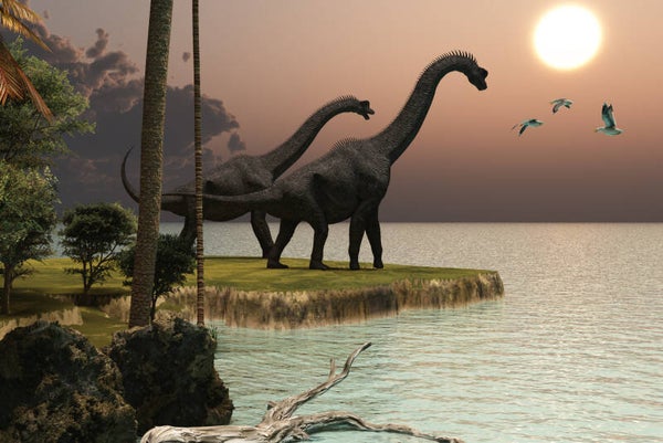 Fotobehang - dinosaurs