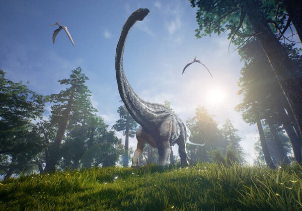 Fotobehang - dinosaurs