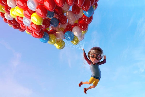 Fotobehang - balloons