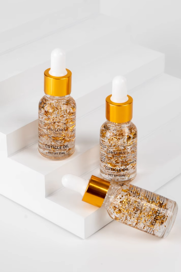 HÉLORA Cuticle Oil – Gold Edition