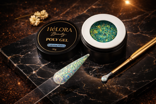 HÉLORA PolyGel – Celestial Flakes