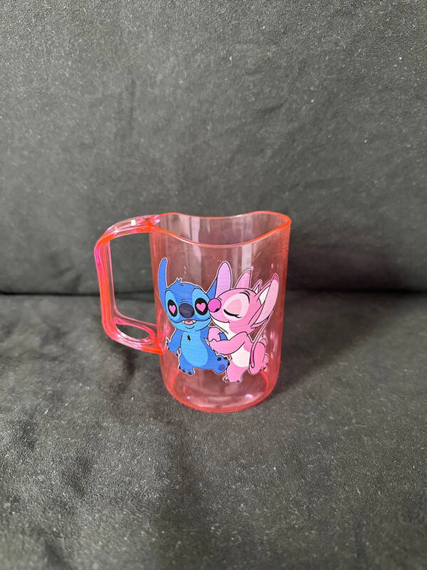 Verre en plastique pour brosse à dent Stitch