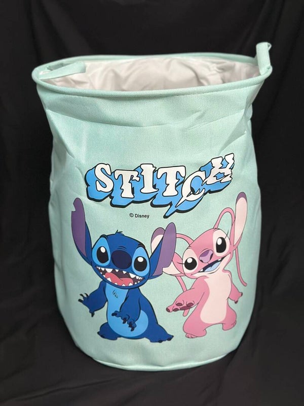 Panier à linge Stitch et Angel