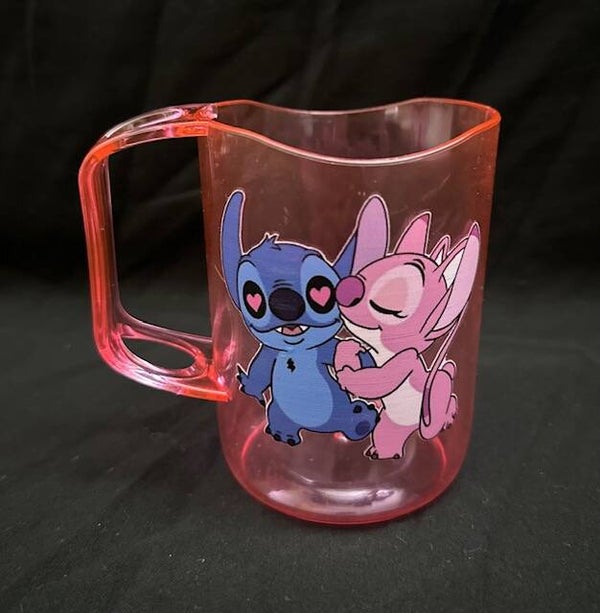 Verre en plastique Stitch pour brosse à dent
