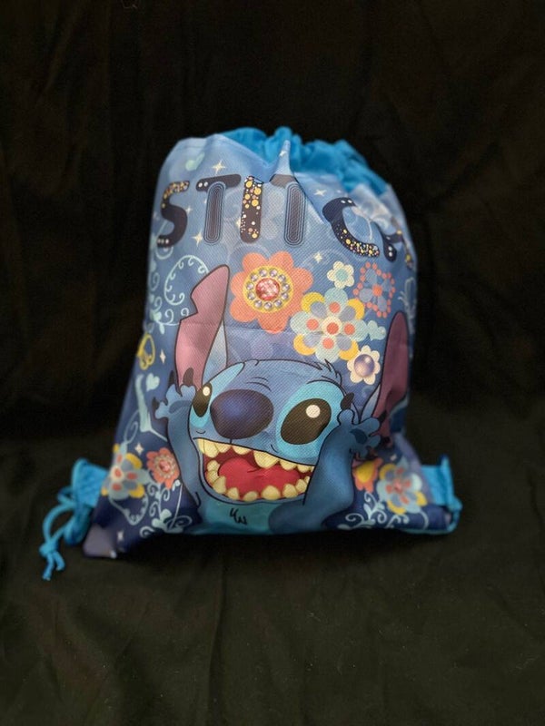 Sac de piscine bleu Stitch