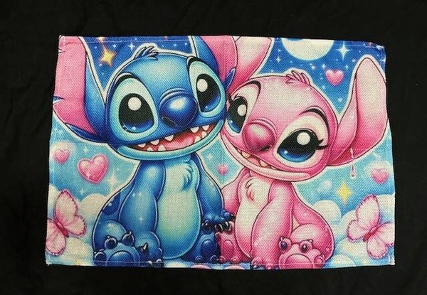 Set de table Stitch et Angel