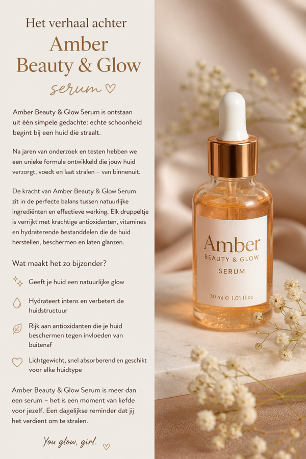 Serum Amber beauty en glow