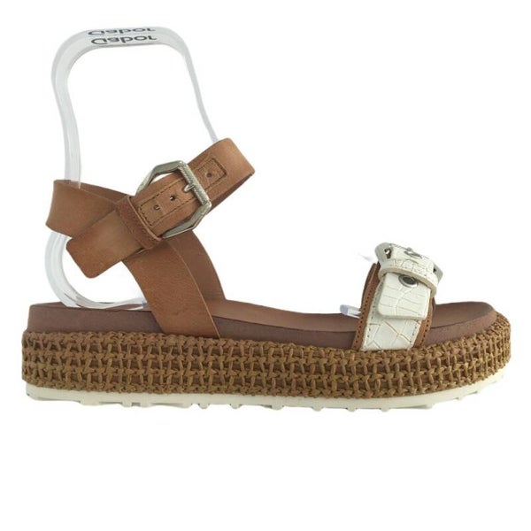 Mjus 06019 Cognac/Wit