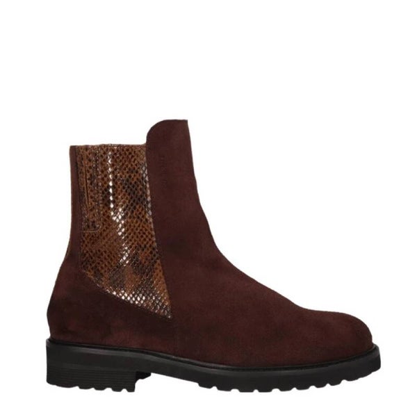 Piedi Nudi Haudi 0403 Dark Brown Suede Combi 17642