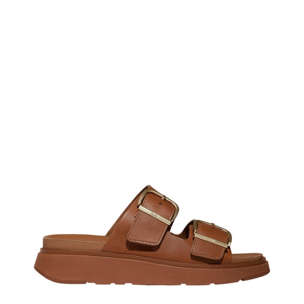 Fitflop B1J Gen Buckle Two Bar 592 Light Tan Lthr 17448