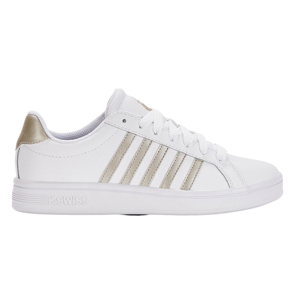 K Swiss White/Champagne 97011-183-m 15948