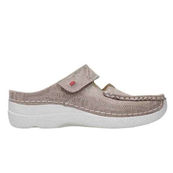 Wolky Roll Slipper 022714 157 Taupe Summer 15906