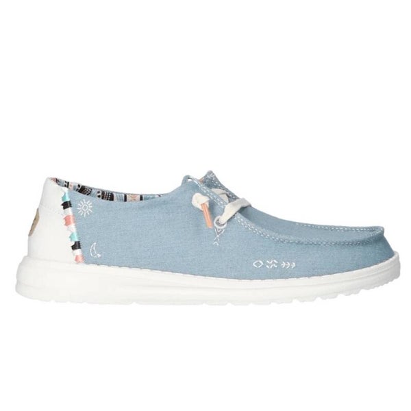 Hey Dude Wendy Boho Hd40054-4mh Denim 15888