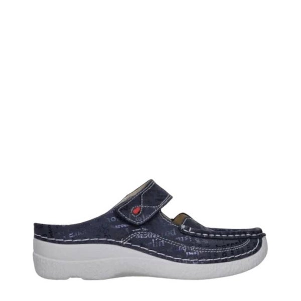 Wolky Roll Slipper 0622714 870 Blue Summer 15907