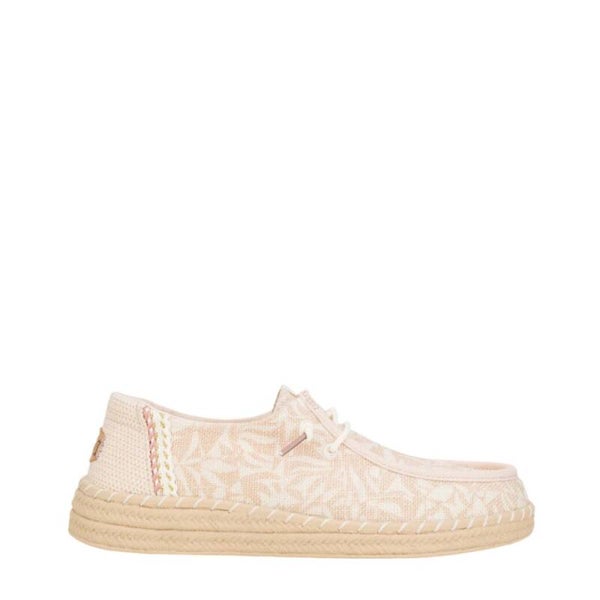 Hey Dude Wendy Espadrille Retro Hd43179-77u Palm Pale Pink 16787