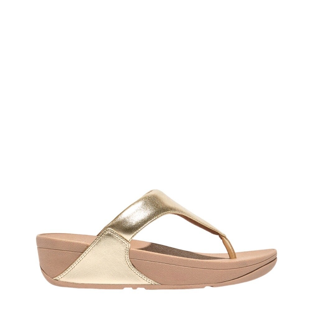 Fitflop I88/675 Lulu Leather Toepost Platino Goud 16777