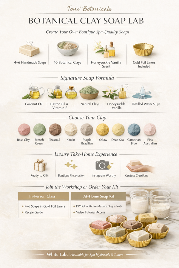 Botanical Clay Soap Workshop | Home