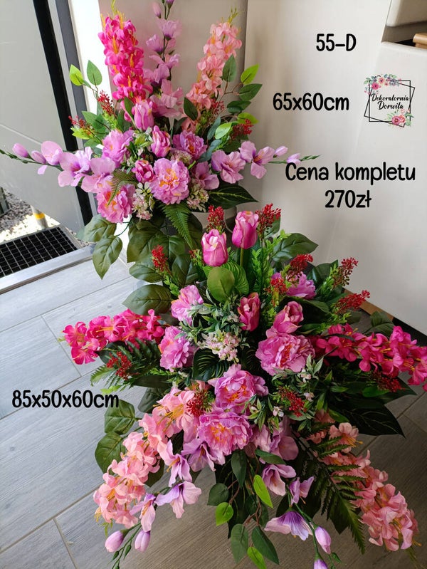 Komplet nagrobny nr 55D Rozmiar XXL
