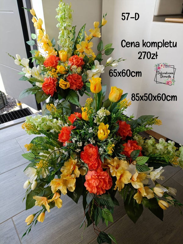 Komplet nagrobny nr 57D Rozmiar XXL