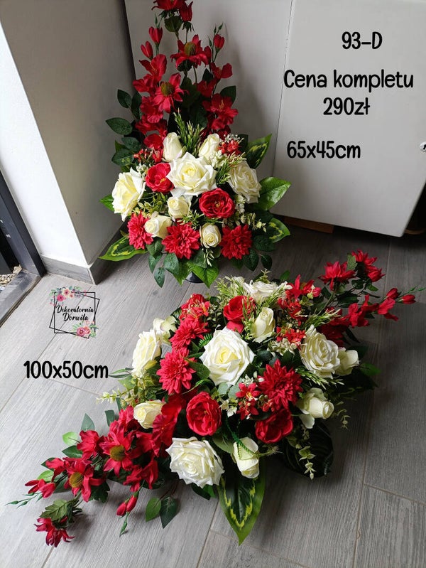 Komplet nagrobny nr 93D Rozmiar XXL