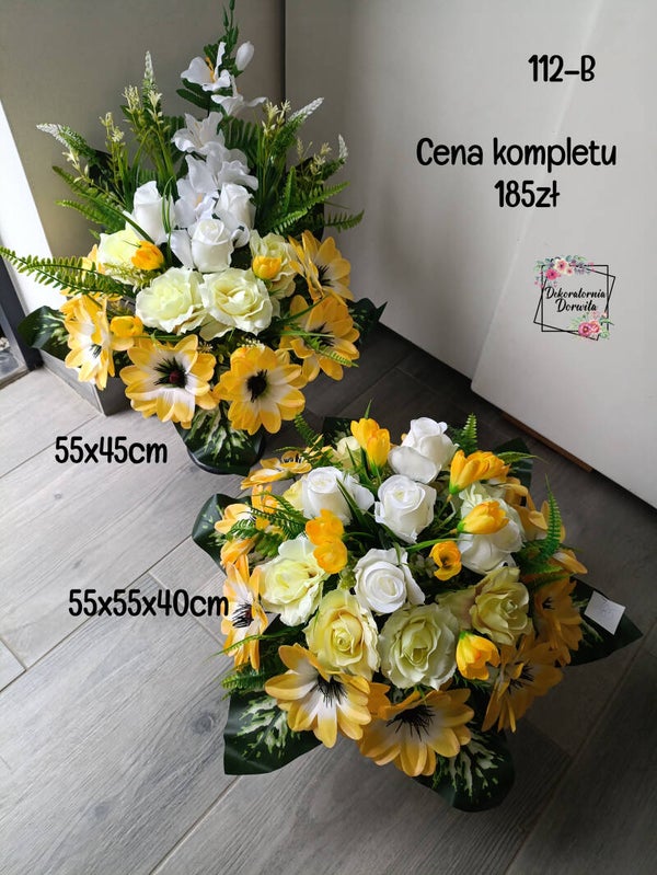 Komplet nagrobny nr 112B Rozmiar L