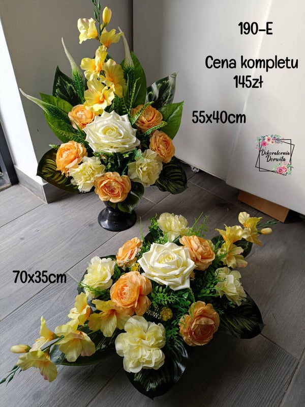 Komplet nagrobny nr 190E