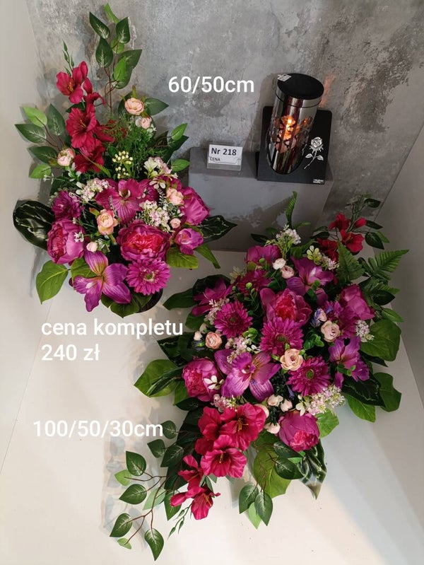 Komplet nagrobny nr 218