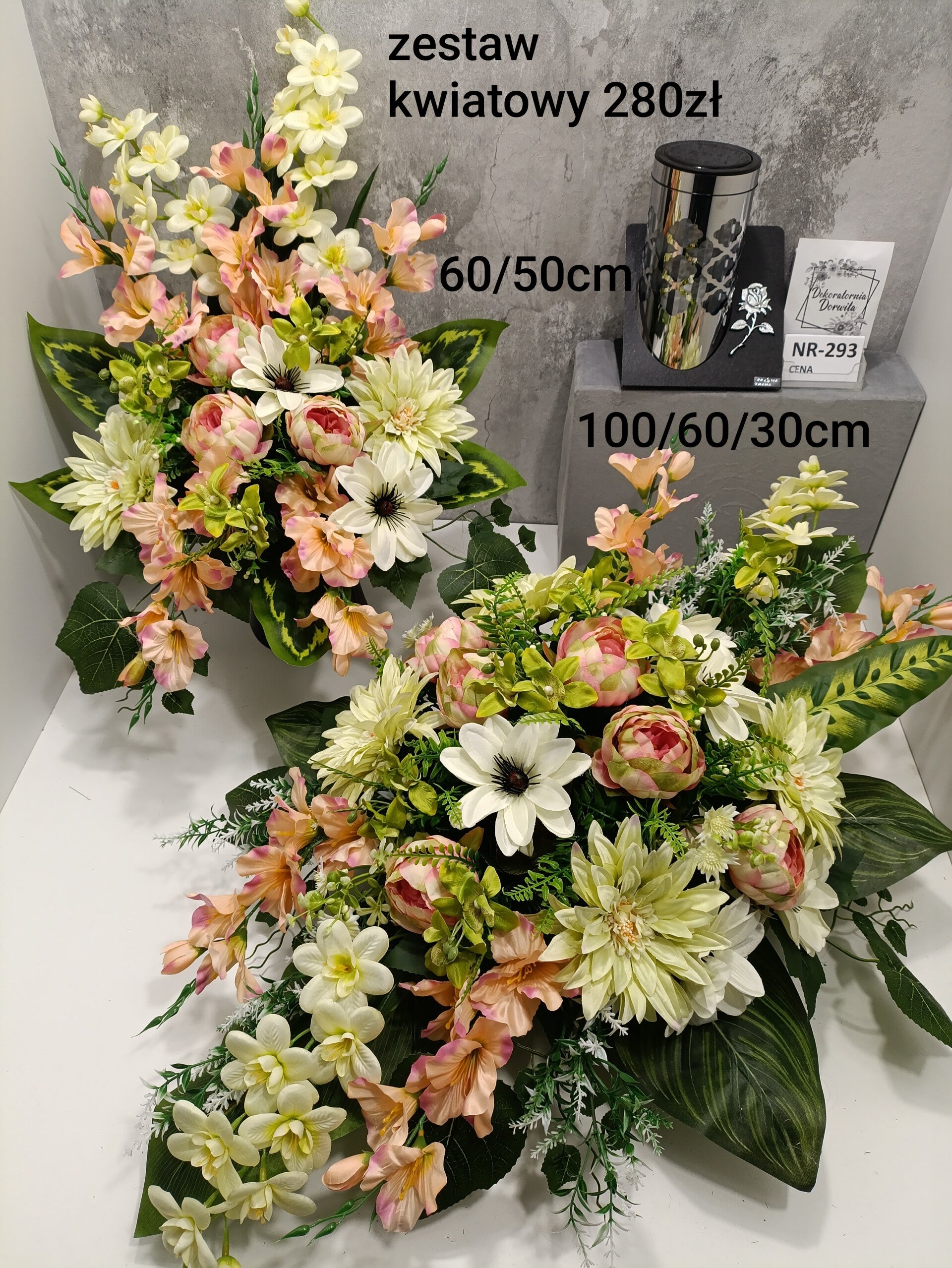 Komplet nagrobny nr 293 Rozmiar XXL