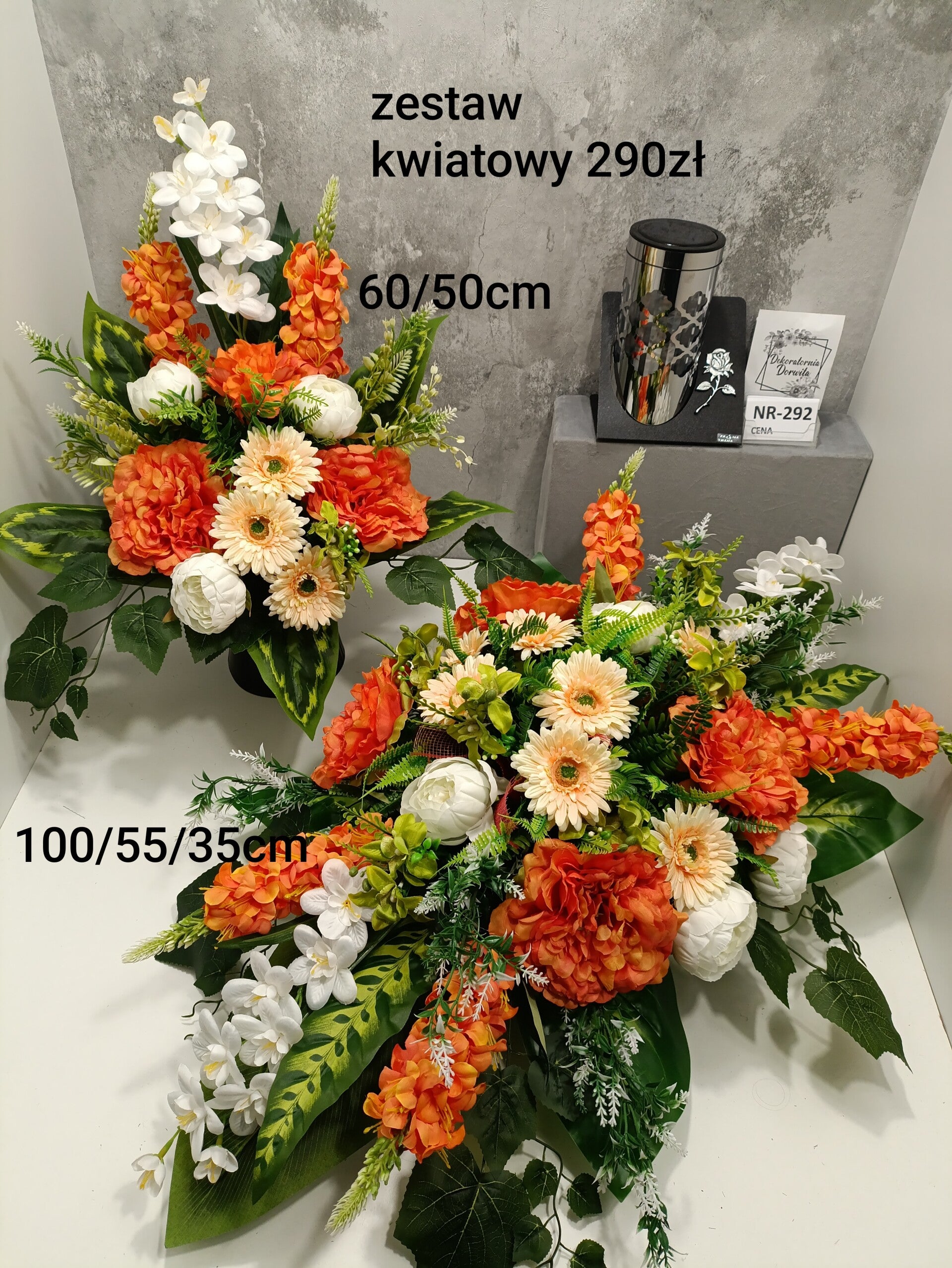 Komplet nagrobny nr 292 Rozmiar XXL