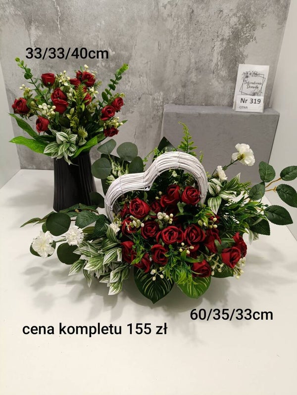 Komplet nagrobny  nr 319