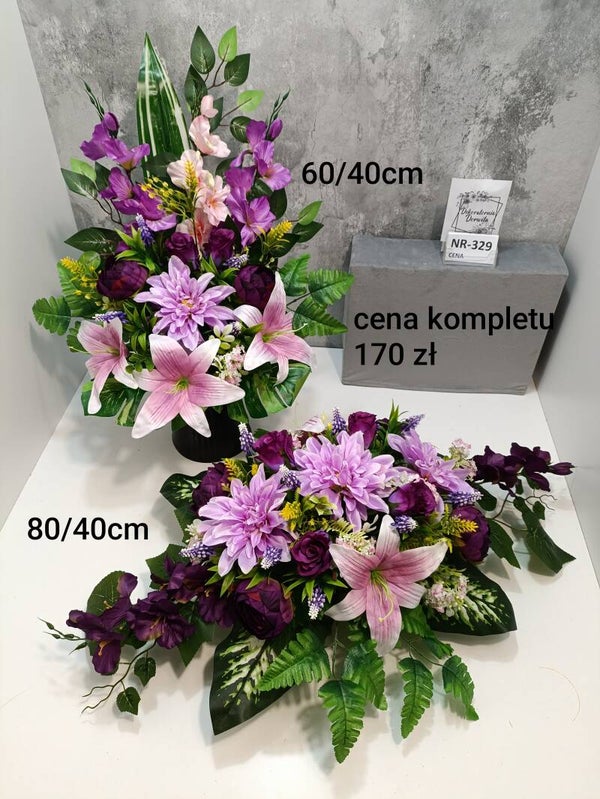 Komplet nagrobny nr 329