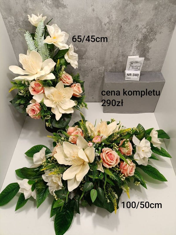 Komplet nagrobny nr 340 Rozmiar XXL pianka