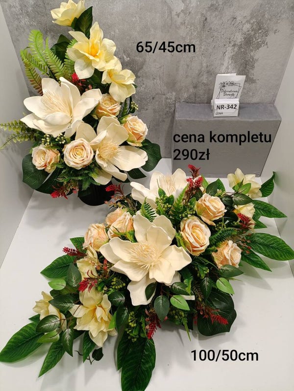 Komplet nagrobny nr 342 Rozmiar XXL pianka
