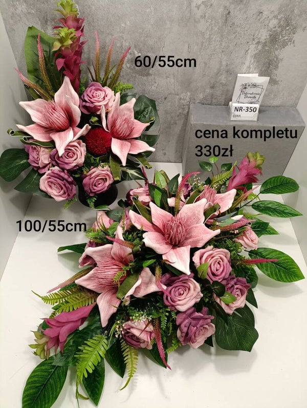 Komplet nagrobny  nr 350 Rozmiar XXL pianka