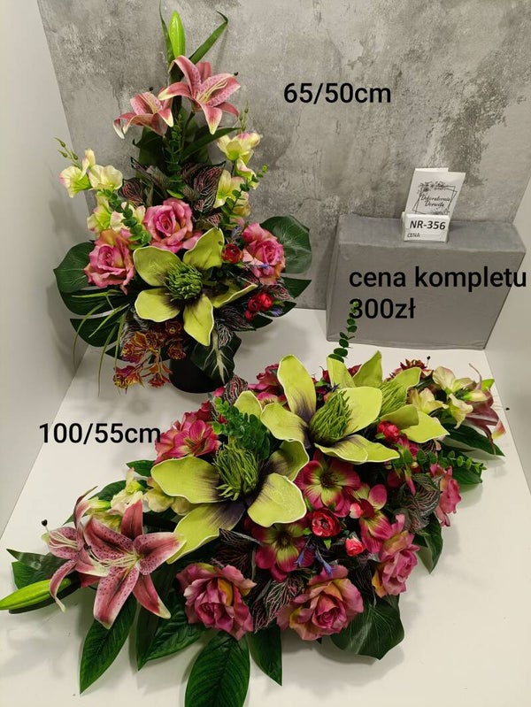 Komplet nagrobny nr 356 Rozmiar XXL pianka